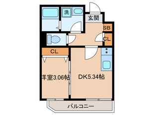 GRAND　STEADY天王寺町の物件間取画像